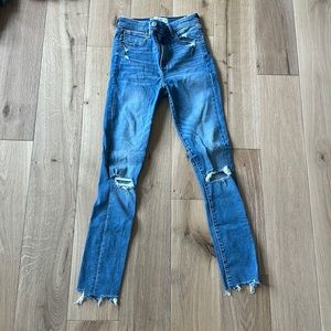 Abercrombie Super Skinny High Rise